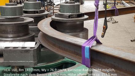 Rohrbiegerei CNC-Dornbiegen  HEA-160