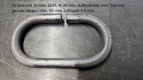 Rohrbiegerei CNC-Dornbiegen St Vollrund 10 mm, Ri 20 mm