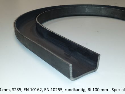 Rohrbiegerei CNC-Dornbiegen U-Profil 40-20-3 mm