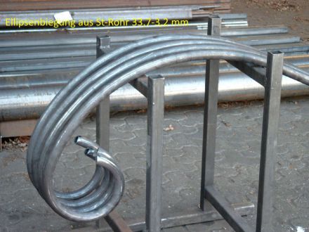Rohrbiegerei CNC-Dornbiegen St-Rohr 33.7 x 3.2 mm