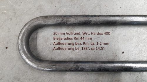Rohrbiegerei CNC-Dornbiegen St-Vollrund