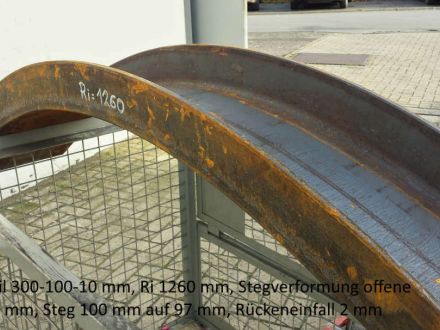 Rohrbiegerei CNC-Dornbiegen UNP 300-100-10