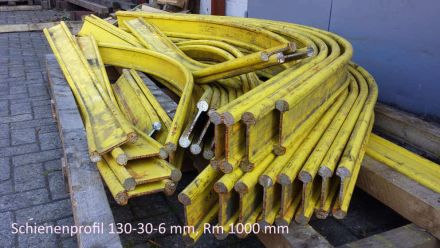 Rohrbiegerei CNC-Dornbiegen Schienenprofil 130-30-6 mm