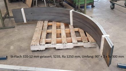 Rohrbiegerei CNC-Dornbiegen St-Flach 320-12 mm