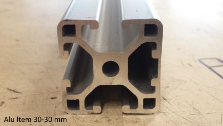 Rohrbiegerei CNC-Dornbiegen Alu Item 30 x 30