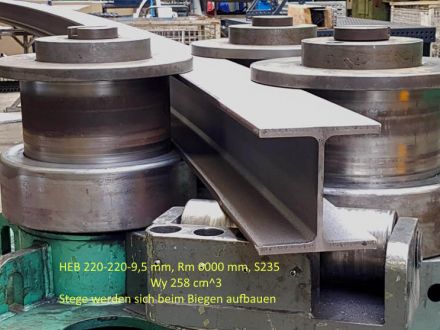 Rohrbiegerei CNC-Dornbiegen HEB-220