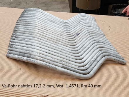 VA-Rohr nahtlos 17,2-2 mm, Rm 40 mm, 1.4571